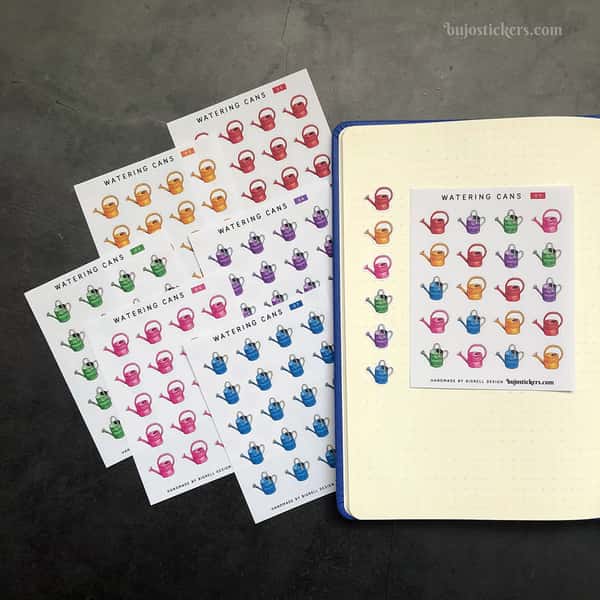 Stickers – Vattenkannor – välj färg