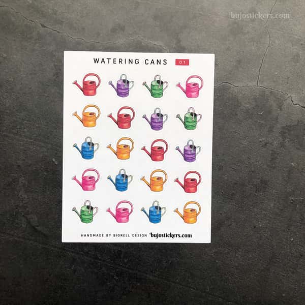 Stickers – Vattenkannor – välj färg