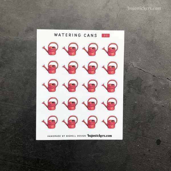 Stickers – Vattenkannor – välj färg