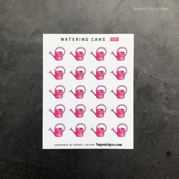 Stickers – Vattenkannor – välj färg