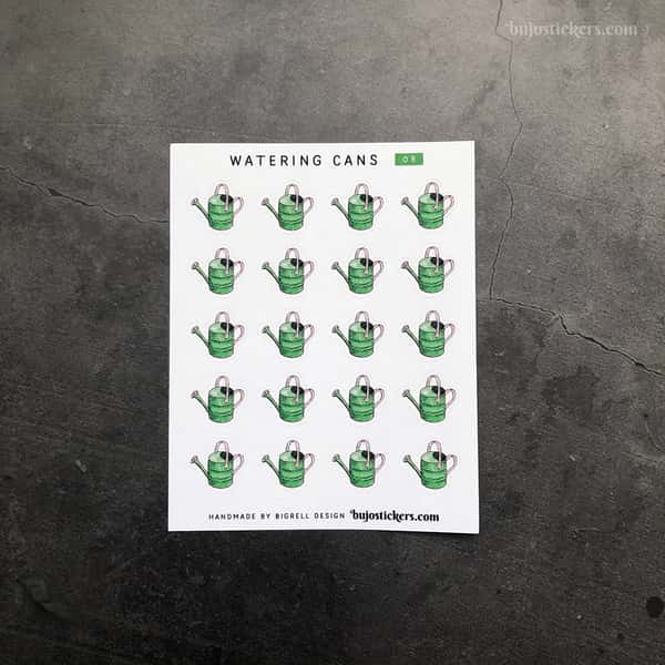 Stickers – Vattenkannor – välj färg