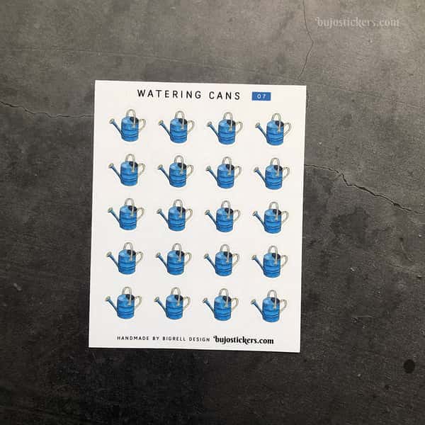 Stickers – Vattenkannor – välj färg