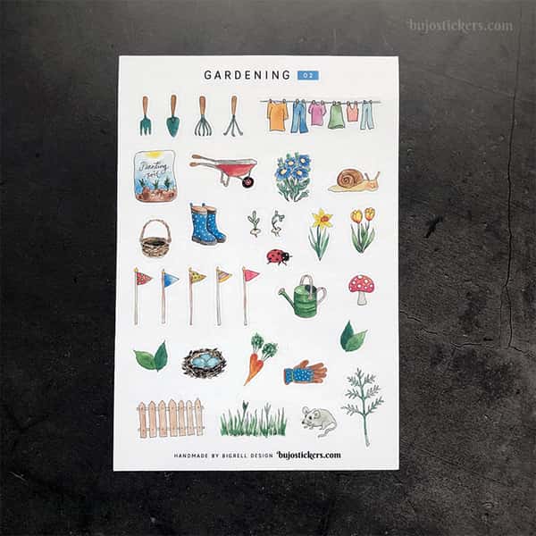 Stickers – Trädgård