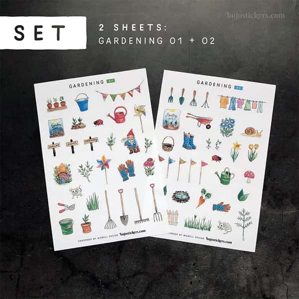 Stickers – Trädgård