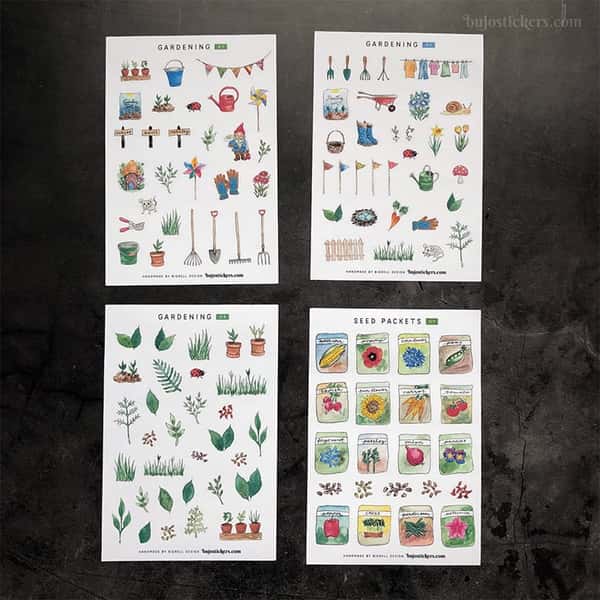 Stickers – Trädgård
