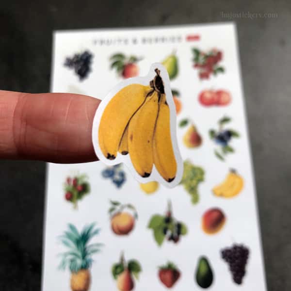 Stickers – Frukt och bär