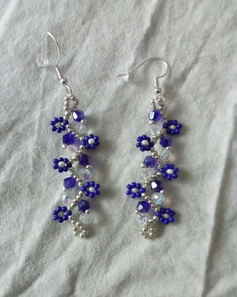 Smyckesset Dam  - Handgjort Halsband, Armband och Örhängen