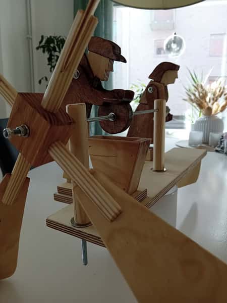 Vindflöjel Gubben och gumman