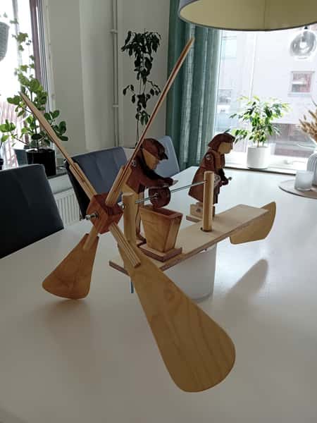 Vindflöjel Gubben och gumman