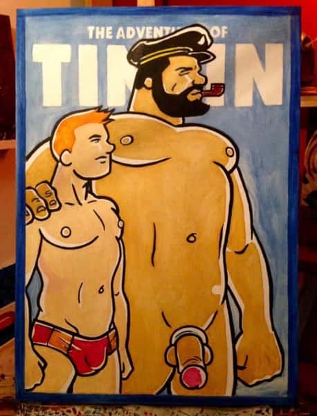 “The Adventures of Tintin – Pop Art Tribute”