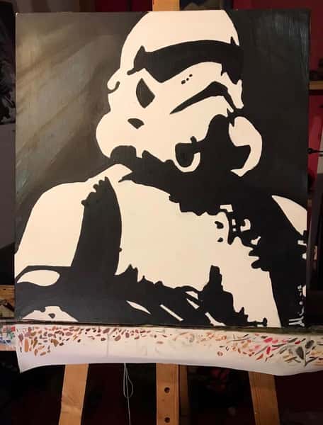 Silent Trooper – Originalkonst