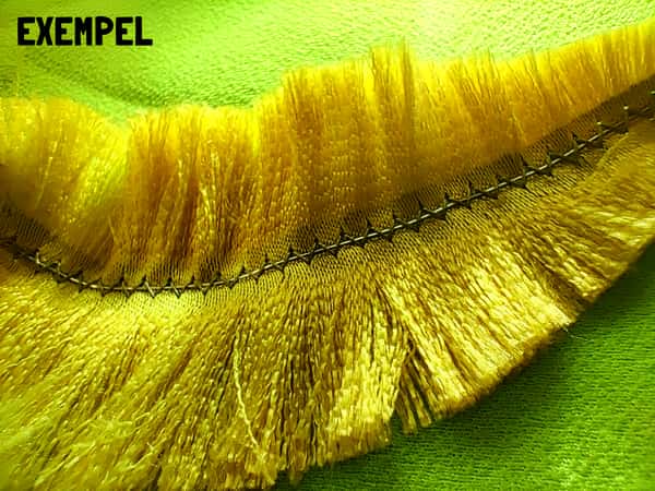 DIY-kit: 5 påskfjädrar av räddat tygspill