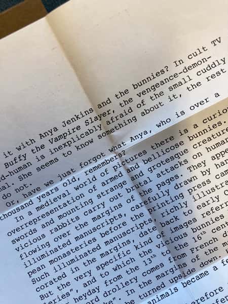 Påskpynt av återbruk – kanin