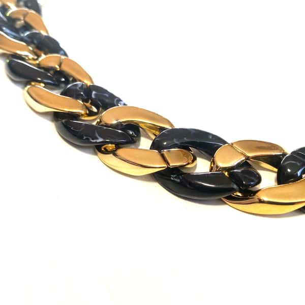 Chunky curb halsband