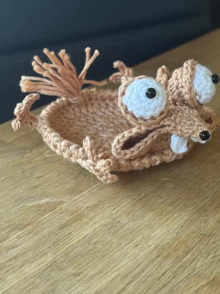 Virkade glasunderlägg