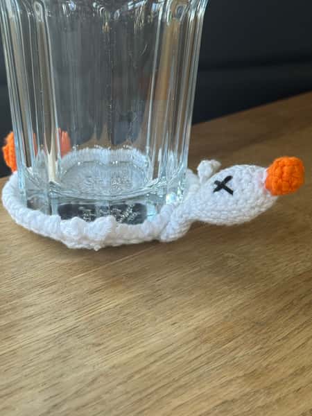 Virkade glasunderlägg