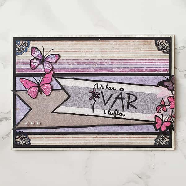 Kort med vårhälsning