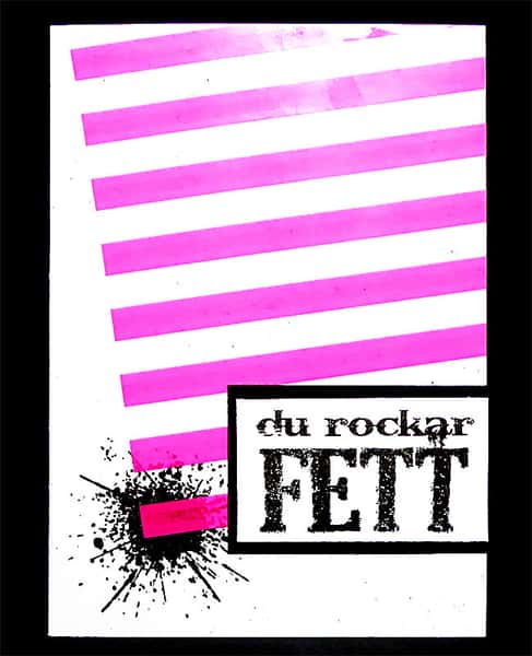 Kort - Du rockar fett