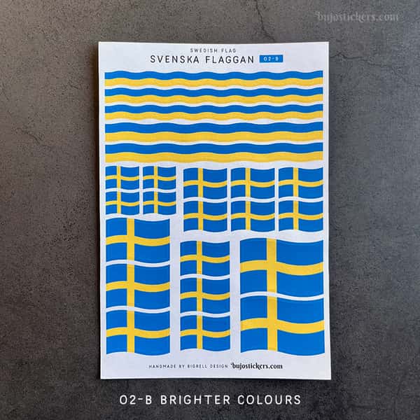 Stickers – Svenska flaggan