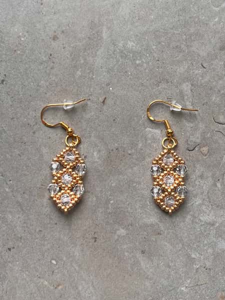 Handgjorda örhängen