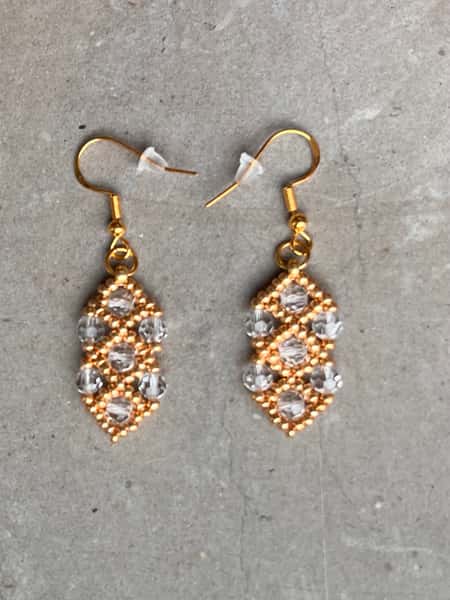 Handgjorda örhängen