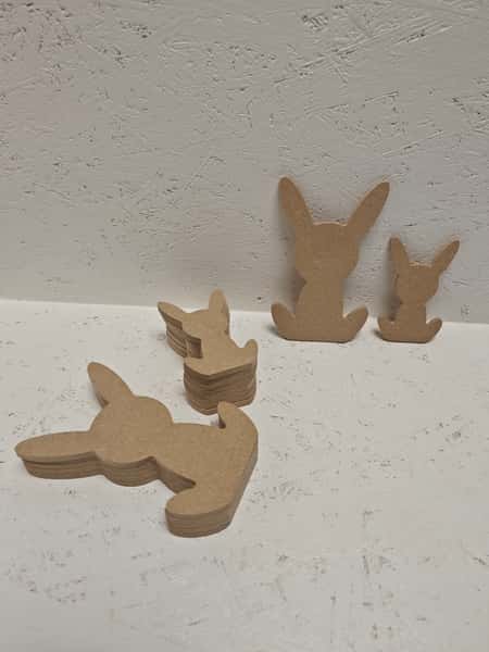 Kanin/Hare 10,5cm. 2st.