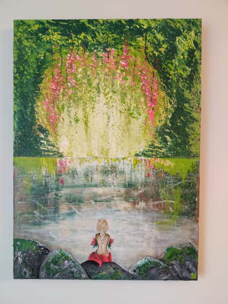 Tavla - Lady by the lake