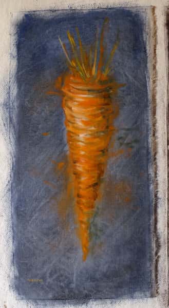 Spinning Carrot, oljemålning på duk, vepa.