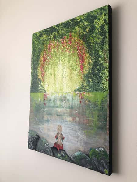 Tavla - Lady by the lake