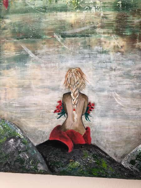 Tavla - Lady by the lake