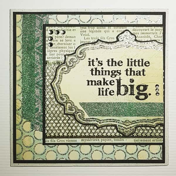 Kort - It's the little things